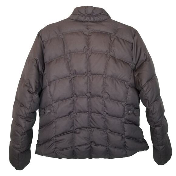 Eddie Bauer Womens Down Puffer Jacket Full Zip L 650 Fill Outdoor Ski Gorpcore - Picture 10 of 11